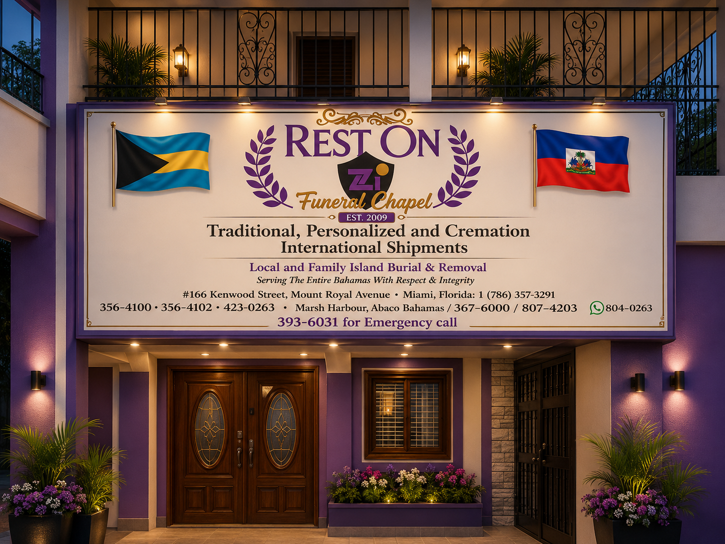 REST ON Funeral Chapel building